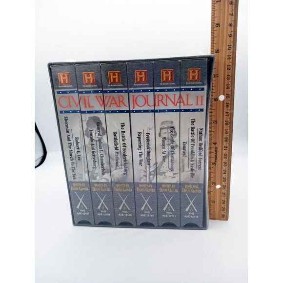 Civil War Journal II 6 VHS Box Set Hosted By Danny Glover A&E History Channel - Picture 2 of 12